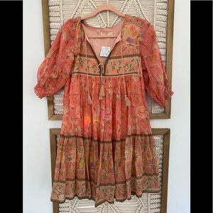 NWT'S Spell and the Gypsy coral Seashell, S